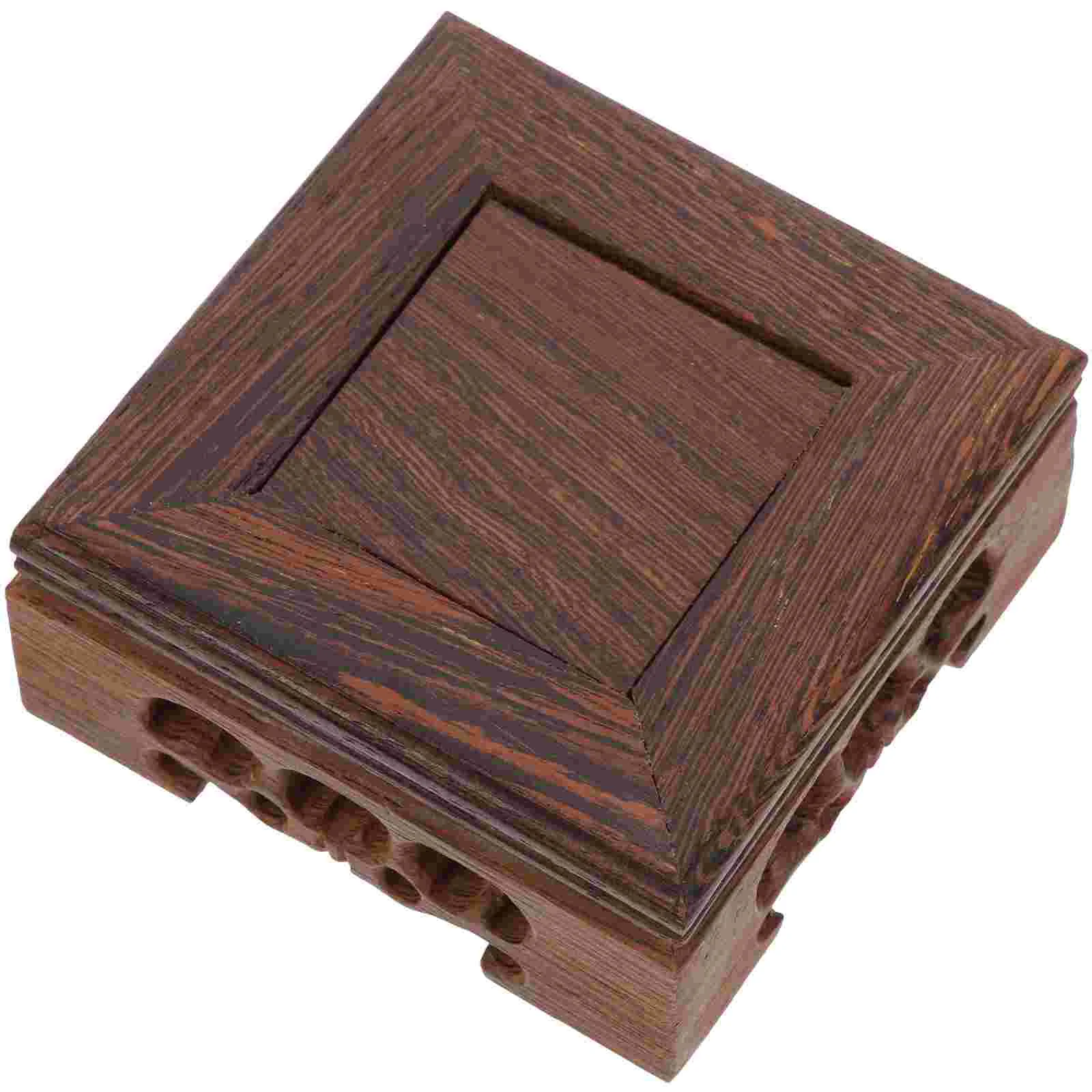 Base Display Wood Stand Pedestal Square Oriental Wooden Riser Risers Chinese Planter Stands Keepsake Decorative Indoor Bonsai
Base Display Wood Stand Pedestal Square Oriental Wooden Riser Risers Chinese Planter Stands Keepsake Decorative Indoor Bonsai