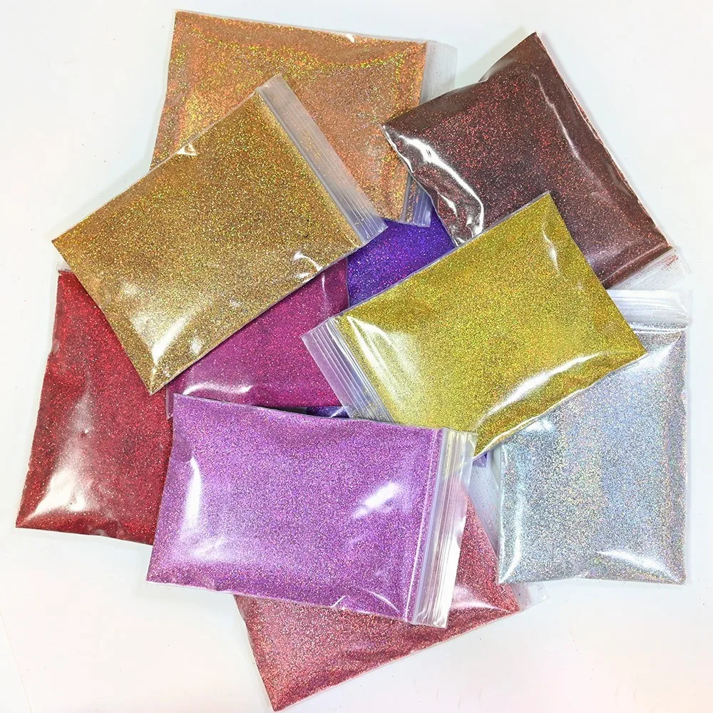 Net-10G Holographic Gold Silver Nail Art Glitter Powder 0.2mm Sparkly Laser Chrome Pigment Dust Loose Bulk Fine Glitter for Nail
Net-10G Holographic Gold Silver Nail Art Glitter Powder 0.2mm Sparkly Laser Chrome Pigment Dust Loose Bulk Fine Glitter for Nail
