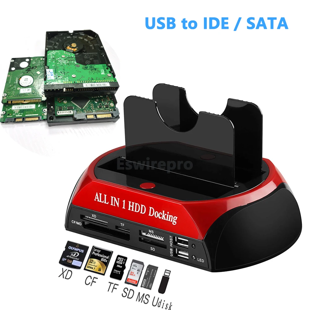 USB к Sata IDE HDD с кардридером USB, драйвер жесткого диска, док-станция, внешний корпус Hd Externo SSD к USB BOX
USB к Sata IDE HDD с кардридером USB, драйвер жесткого диска, док-станция, внешний корпус Hd Externo SSD к USB BOX