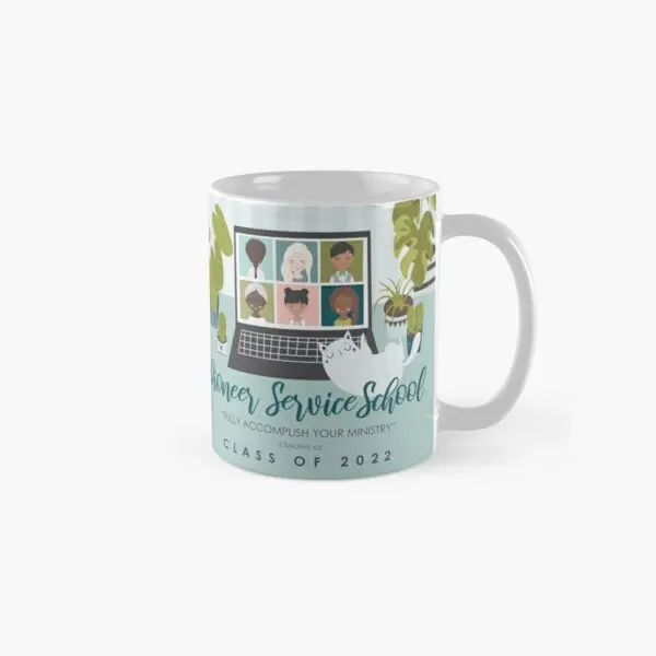 

Pioneer Service School 2022 Classic Mug Cup Drinkware Simple Handle Round Tea Gifts Coffee Printed Design Photo Image Picture