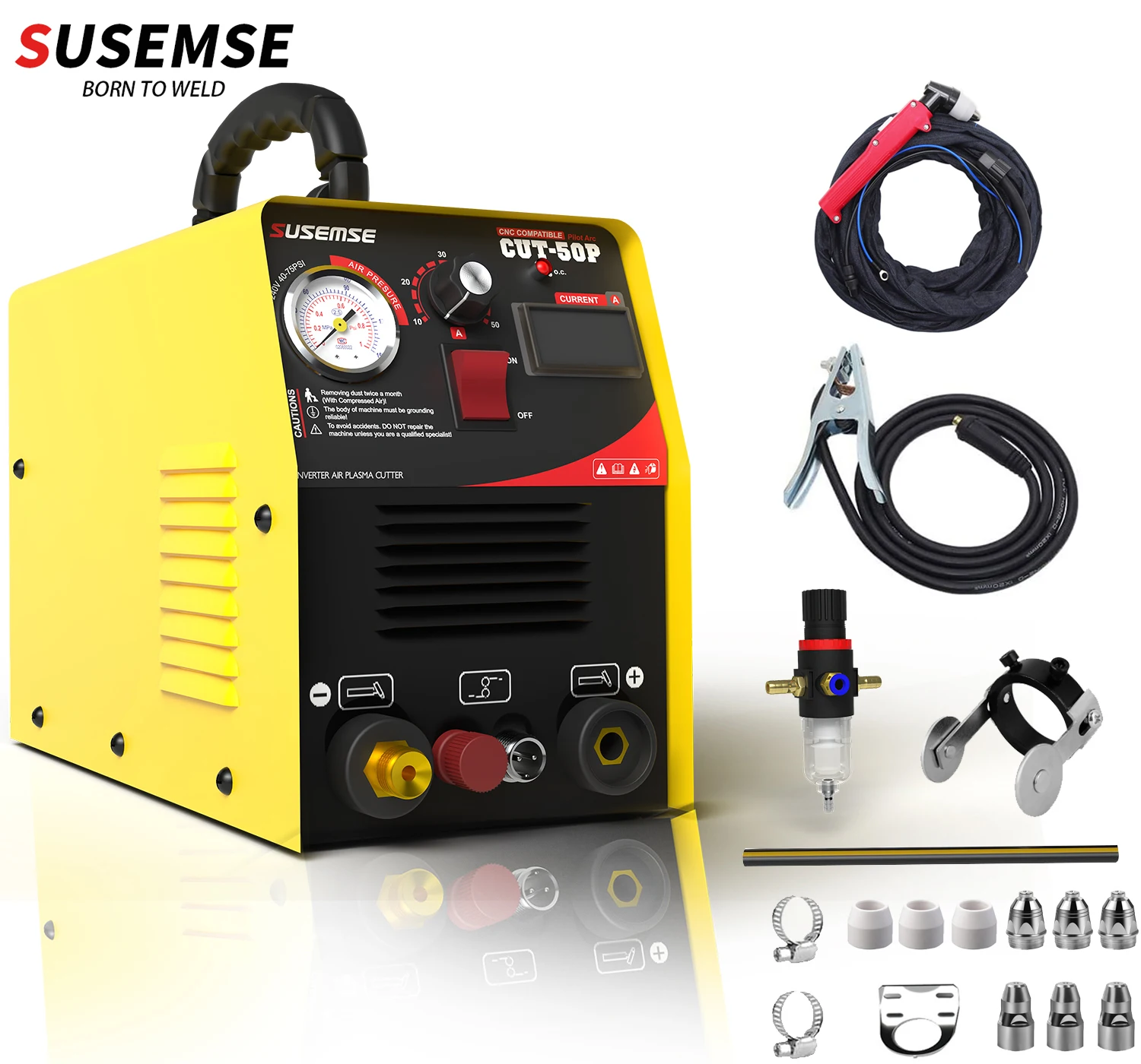 Susemse CUT50P Non-HF Pilot Arc аппарат для воздушно-плазменной резки устройство для резки с плазменным резаком CNC 10-50A DC Inverter 110/220V
Susemse CUT50P Non-HF Pilot Arc аппарат для воздушно-плазменной резки устройство для резки с плазменным резаком CNC 10-50A DC Inverter 110/220V