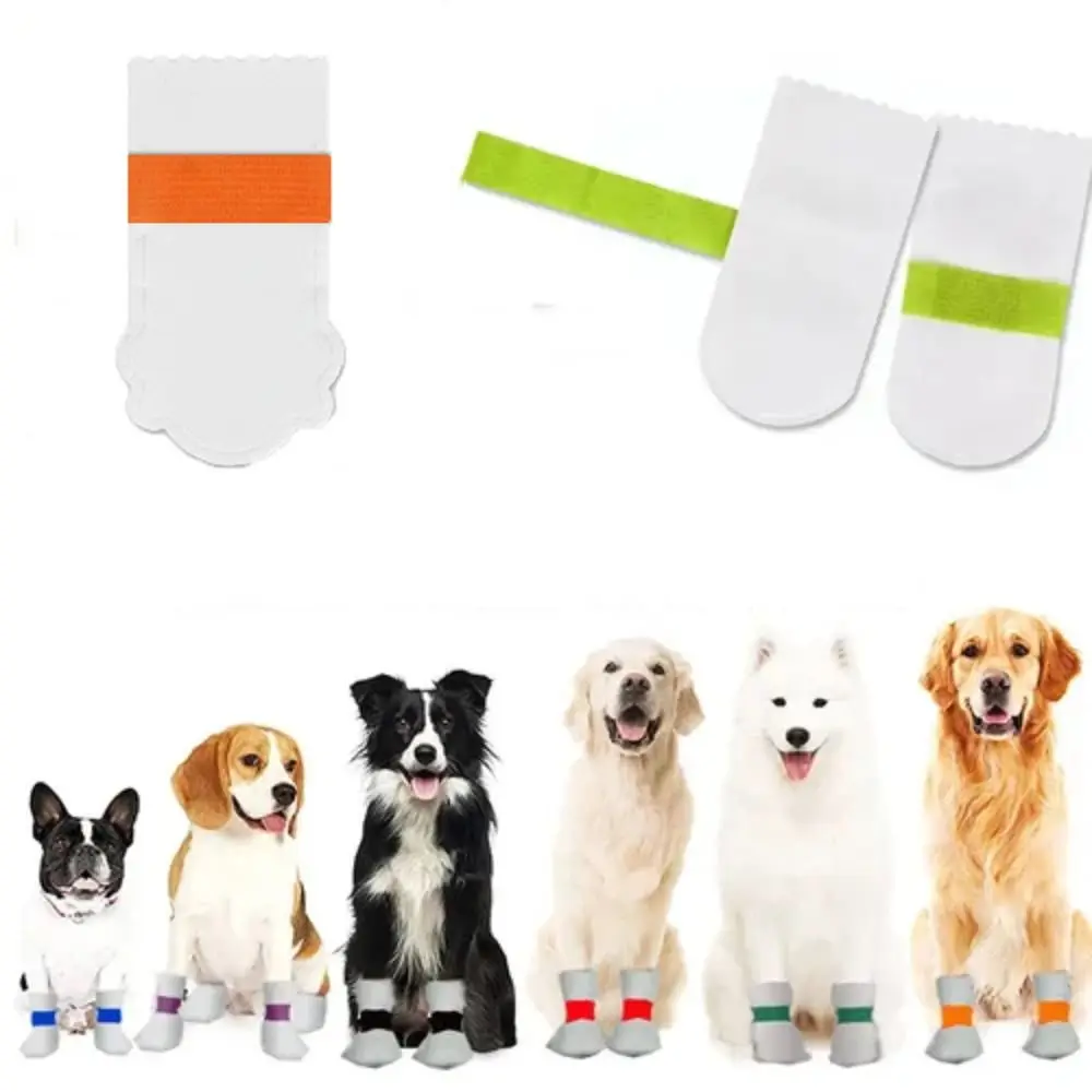 20pcs Non-woven Fabric Pet Shoes White Dog Boots Lightweight Pet Disposable Shoe Covers for For Outdoor Activities of Pets
20pcs Non-woven Fabric Pet Shoes White Dog Boots Lightweight Pet Disposable Shoe Covers for For Outdoor Activities of Pets