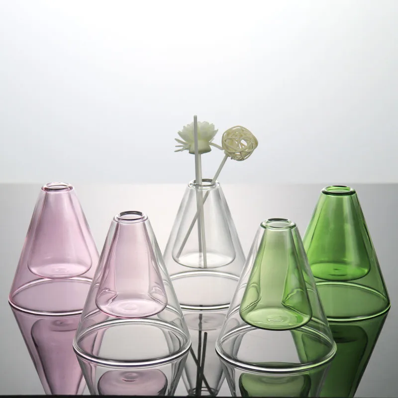 Double-layer Glass Vase Home Decor Vases Room Decor Aromatherapy Bottle Wedding Decoration Hydroponic Plant Glass Container
Double-layer Glass Vase Home Decor Vases Room Decor Aromatherapy Bottle Wedding Decoration Hydroponic Plant Glass Container