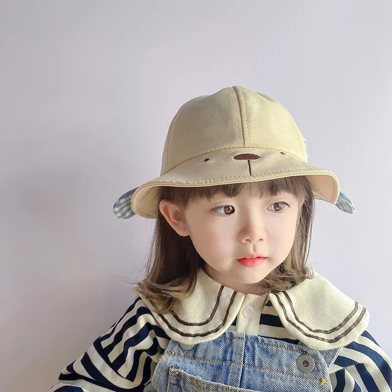 2022 New Baby Bucket Hat Cute Bear Ear Newborn Panama Cap Solid Color Outdoor Beach Kids Fisherman's Hat Baby Boy Girl Sun Hats
2022 New Baby Bucket Hat Cute Bear Ear Newborn Panama Cap Solid Color Outdoor Beach Kids Fisherman's Hat Baby Boy Girl Sun Hats