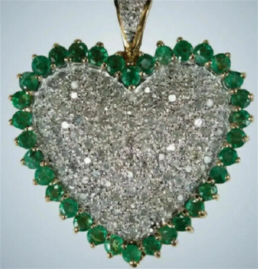 ANGLANG Luxury Heart Pendant Necklace Bridal Wedding Shiny CZ Stone Romantic Gift Elegant Fashion Necklace Jewelry for Women
ANGLANG Luxury Heart Pendant Necklace Bridal Wedding Shiny CZ Stone Romantic Gift Elegant Fashion Necklace Jewelry for Women
