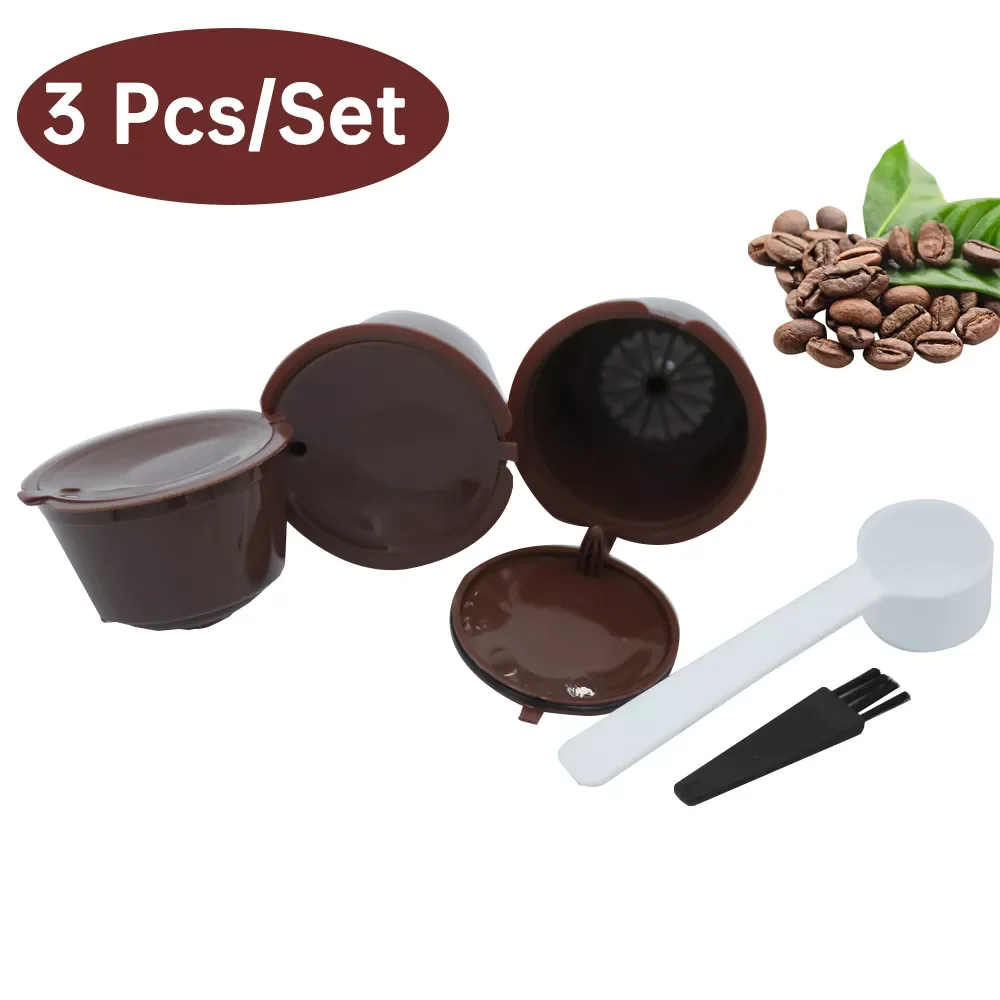 Machine 3 Pcs Reusable Capsule Coffee Cup Filter for Nescafe Refillable Coffee Cup Holder Pod Strainer for Dolce Gusto
Machine 3 Pcs Reusable Capsule Coffee Cup Filter for Nescafe Refillable Coffee Cup Holder Pod Strainer for Dolce Gusto
