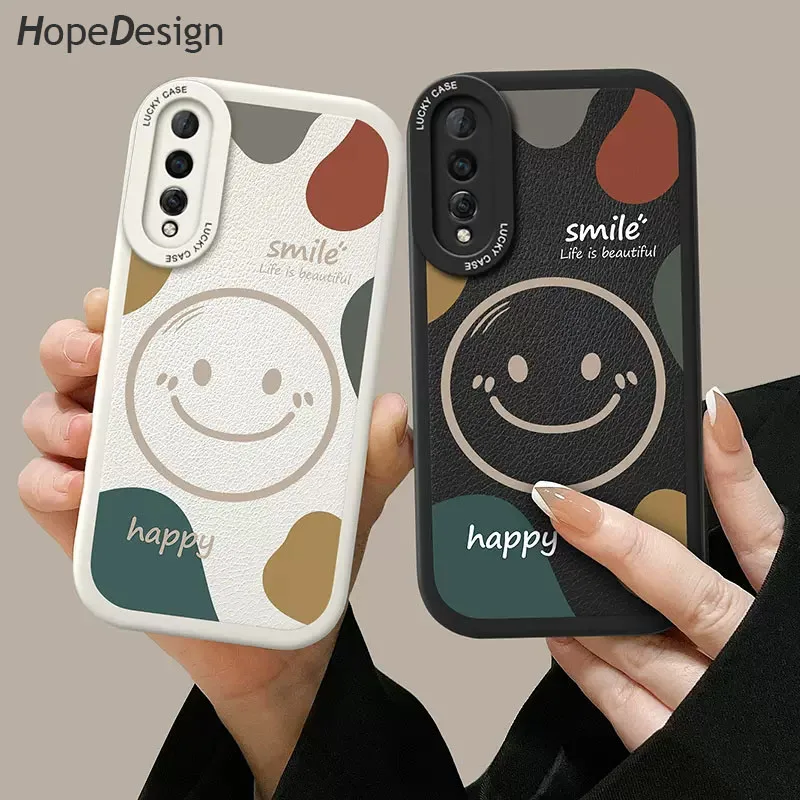 

Smile Face Case For Huawei Honor 9 9X 8 8X 10i 20S 20i Lite 20E 30s 40 PRO X10 X30i X40i Shockproof Soft Tpu Silicone Cover