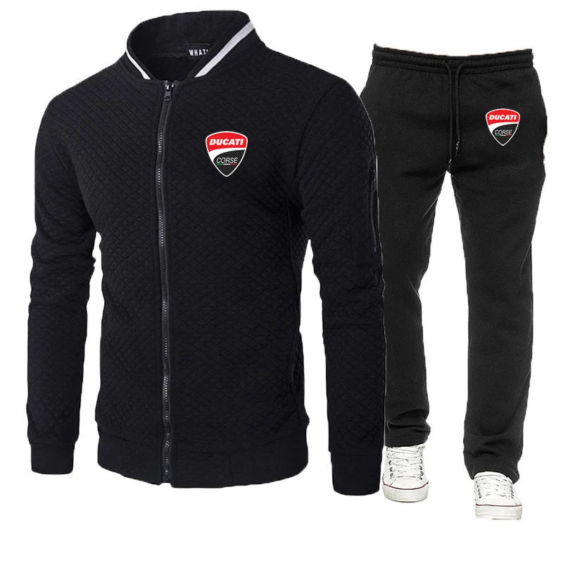2022 Ducati Printing Tracksuit Men Sets HoodiesPants 2 Piece/Sets Zipper Hooded Sweatshirt Outfit Sportswear Suit 
2022 Ducati Printing Tracksuit Men Sets HoodiesPants 2 Piece/Sets Zipper Hooded Sweatshirt Outfit Sportswear Suit