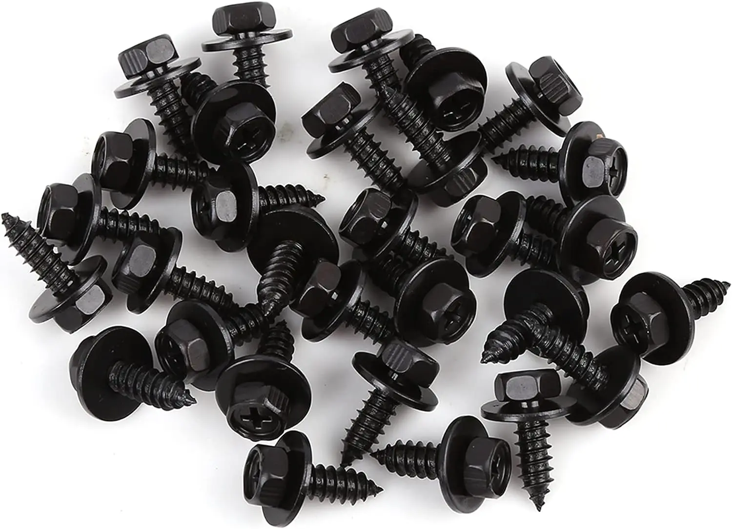 Keszoox 30pcs Screw Bolt Retainer Fender Liner Under Cover Screw for Toyota 90159-60498
Keszoox 30pcs Screw Bolt Retainer Fender Liner Under Cover Screw for Toyota 90159-60498