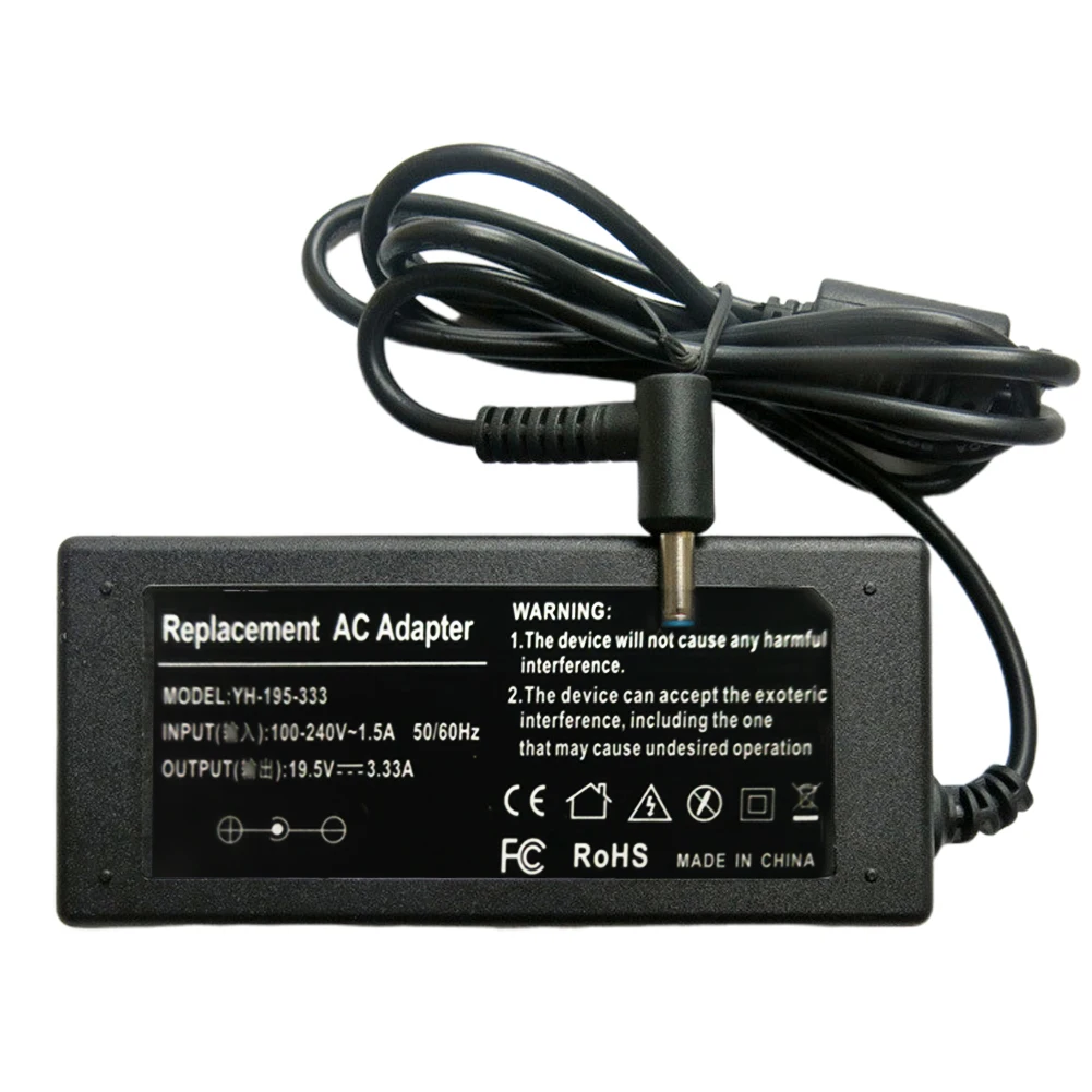 Office Stable Home Connector Portable Easy Operate Laptop Universal High Compatibility 19.5V 3.33A Power Adapter Charger For HP
Office Stable Home Connector Portable Easy Operate Laptop Universal High Compatibility 19.5V 3.33A Power Adapter Charger For HP