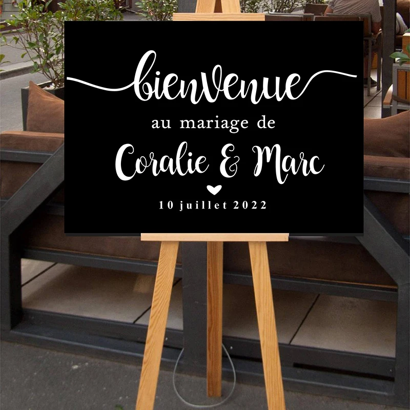 Wedding Sign Personalized Name & Date Wall Decals French Style Wedding Welcome Sign Wall Decal Wedding Sign Vinyl Mural
Wedding Sign Personalized Name & Date Wall Decals French Style Wedding Welcome Sign Wall Decal Wedding Sign Vinyl Mural
