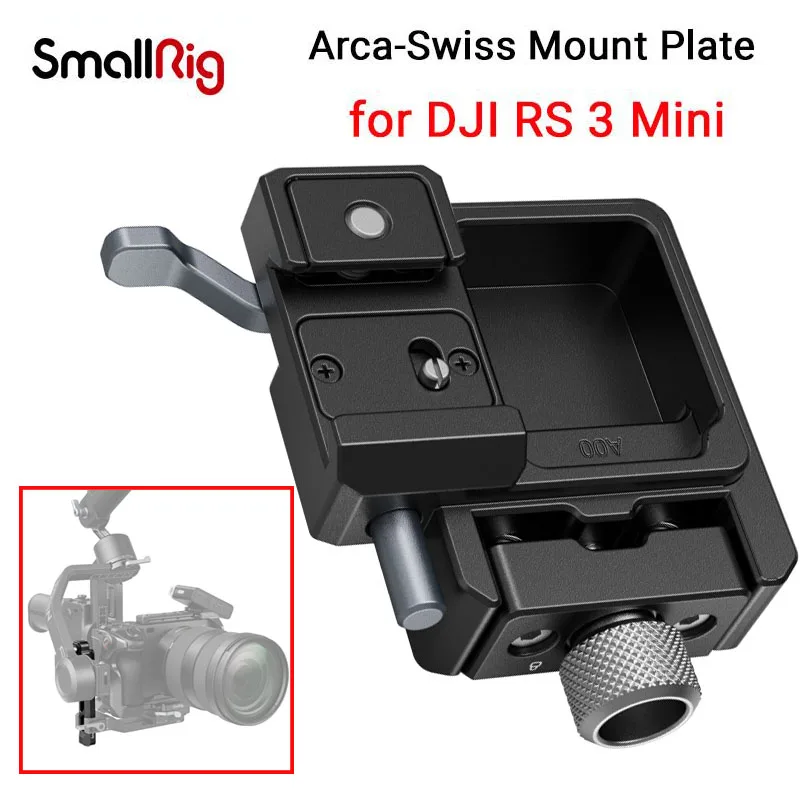 SmallRig Mount Plate for Arca Swiss for DJI RS 3 Mini 4195 Extended Vertical Arm for DJI RS 3 Mini 4196 Adapter
SmallRig Mount Plate for Arca Swiss for DJI RS 3 Mini 4195 Extended Vertical Arm for DJI RS 3 Mini 4196 Adapter