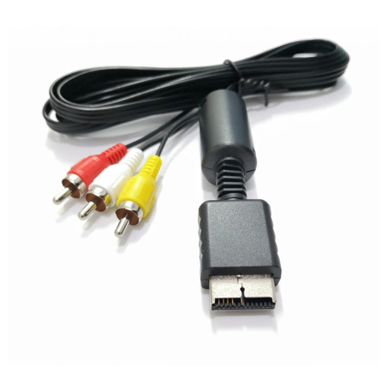 

Multi Component Games Audio Video AV Cable to RCA For SONY PS2 PS3 PlayStation SYSTEM Cable Console TV Game Computer Accessories