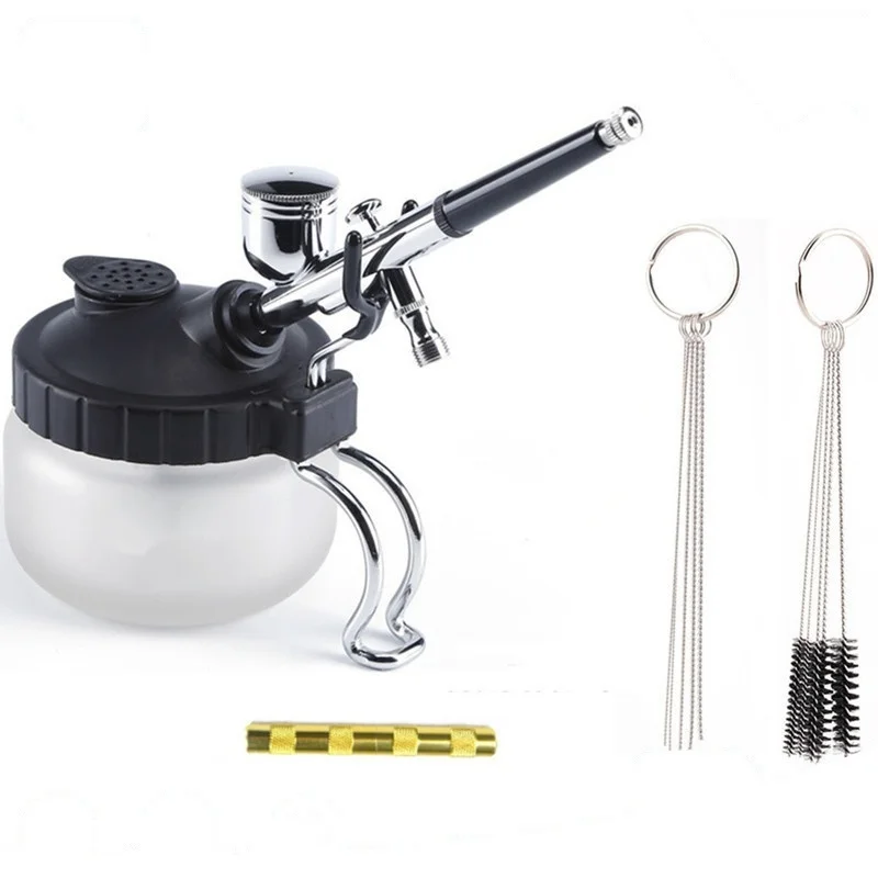 Airbrush Cleaning Pot Stabilizer High quality Glass Jar Spray pen/Cleaning set optional Bottles Holder Paint Station Filter
Airbrush Cleaning Pot Stabilizer High quality Glass Jar Spray pen/Cleaning set optional Bottles Holder Paint Station Filter