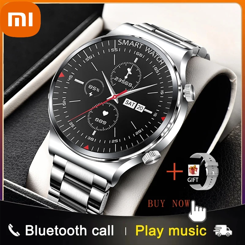 Xiaomi Smart Watch Men Bluetooth Call Custom Dial Full Touch Screen Waterproof Smartwatch for Android IOS Sports Fitness Tracker
Xiaomi Smart Watch Men Bluetooth Call Custom Dial Full Touch Screen Waterproof Smartwatch for Android IOS Sports Fitness Tracker