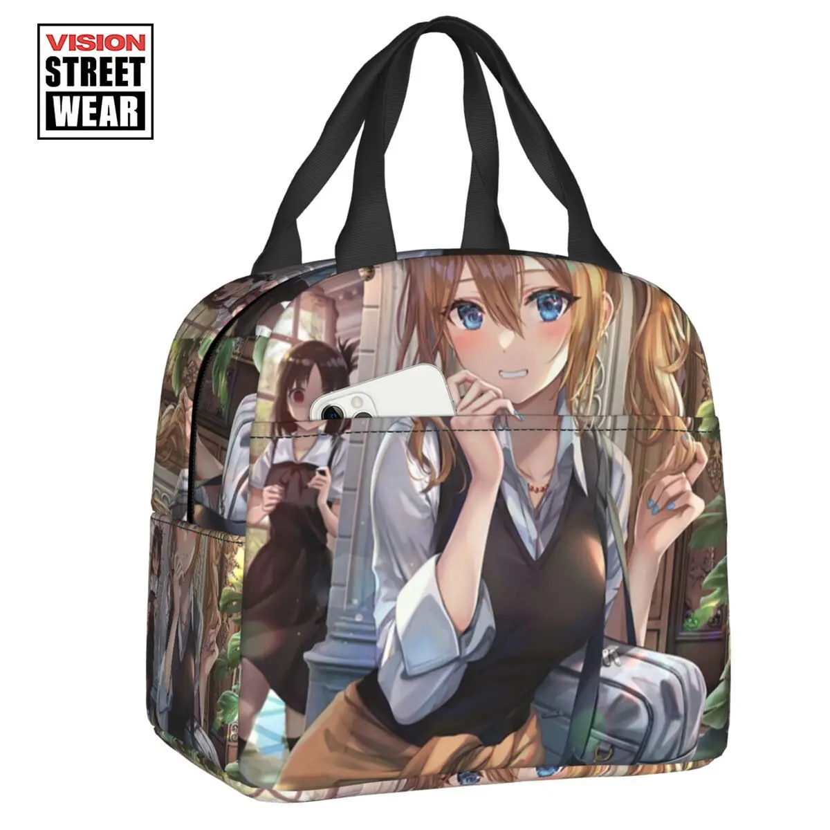 2023 Hayasaka Ai Kaguya Love Is War Insulated Lunch Bags For Work School Cartoon Anime Portable Cooler Thermal Bento Box Women
2023 Hayasaka Ai Kaguya Love Is War Insulated Lunch Bags For Work School Cartoon Anime Portable Cooler Thermal Bento Box Women