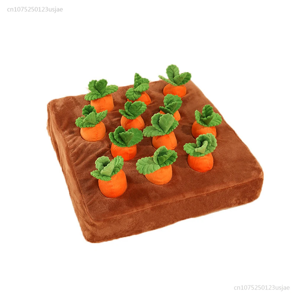 Pet Dog Chew Toy Sniffing Mat Creative Carrot Doll Pull Out Radish Vegetable Field Plush Toy Parent Child Interaction
Pet Dog Chew Toy Sniffing Mat Creative Carrot Doll Pull Out Radish Vegetable Field Plush Toy Parent Child Interaction
