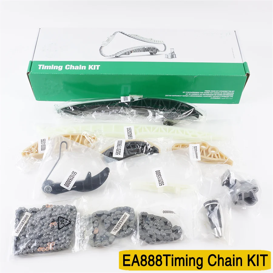 Комплект синхронизации EA888 для Passat CC Golf GTI Tiguan Sharan A4L A5 Q5 Q3, комплект цепи синхронизации, Натяжной рельс 
Комплект синхронизации EA888 для Passat CC Golf GTI Tiguan Sharan A4L A5 Q5 Q3, комплект цепи синхронизации, Натяжной рельс