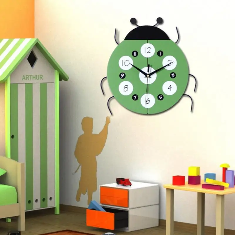 Wall Clock 31cm Cartoon Insect Shape Hanging Clocks for Home Office Hotel Shop School Decoration Children Bedroom Quartz Clock
Wall Clock 31cm Cartoon Insect Shape Hanging Clocks for Home Office Hotel Shop School Decoration Children Bedroom Quartz Clock