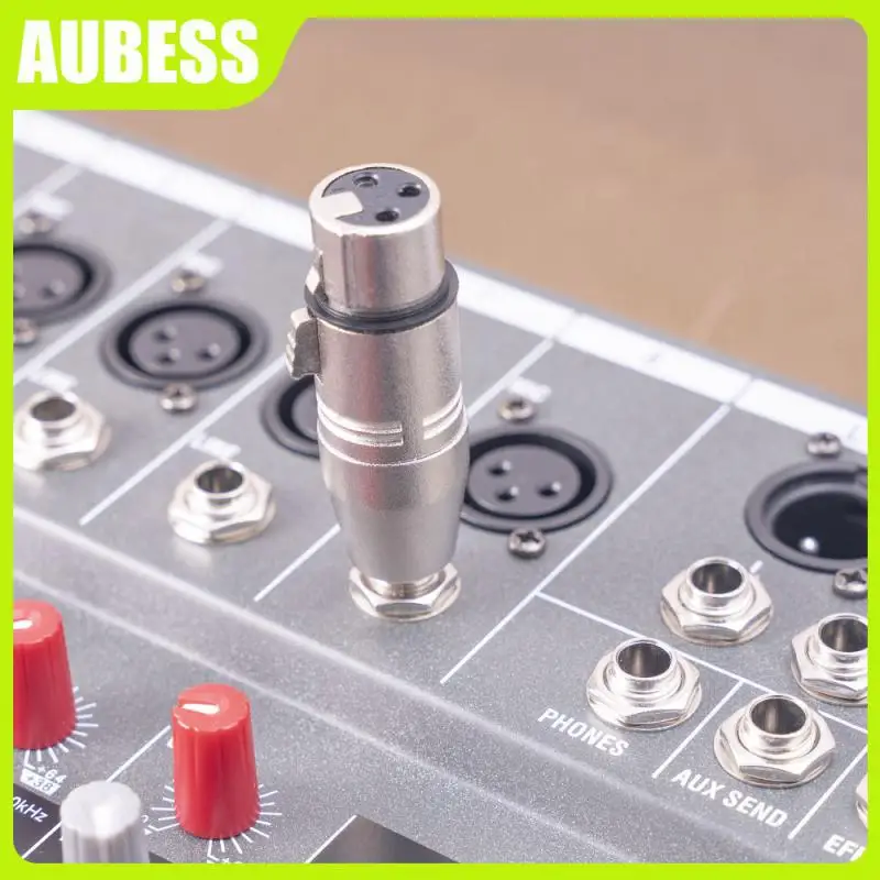 85mm 18mm Adapter Stereo Gold-plated Plug Shield External Signal Interference Xlr Connector Close Contact And Good 1 Adapter
85mm 18mm Adapter Stereo Gold-plated Plug Shield External Signal Interference Xlr Connector Close Contact And Good 1 Adapter