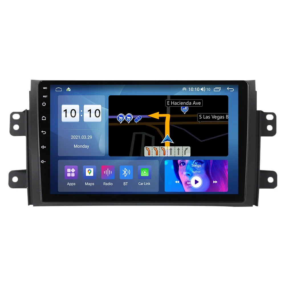 Автомобильный радиоприемник на Android 11 IPS с голосовым управлением для Suzuki SX4 2006-2014 стерео-Навигация FM видеовыход Универсальный Автомобильный android
Автомобильный радиоприемник на Android 11 IPS с голосовым управлением для Suzuki SX4 2006-2014 стерео-Навигация FM видеовыход Универсальный Автомобильный android