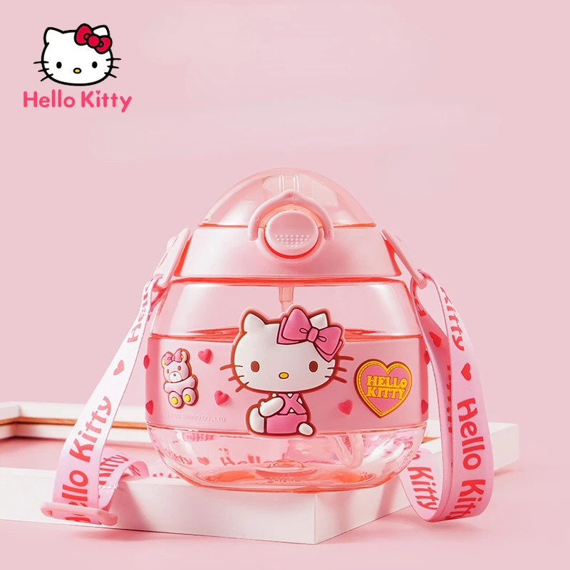 Hello Kitty Water Bottle Portable Cup with Straw Lanyard Bottle Cap Cartoon Printing Water Tool Girl College Wind Large Capacity
Hello Kitty Water Bottle Portable Cup with Straw Lanyard Bottle Cap Cartoon Printing Water Tool Girl College Wind Large Capacity