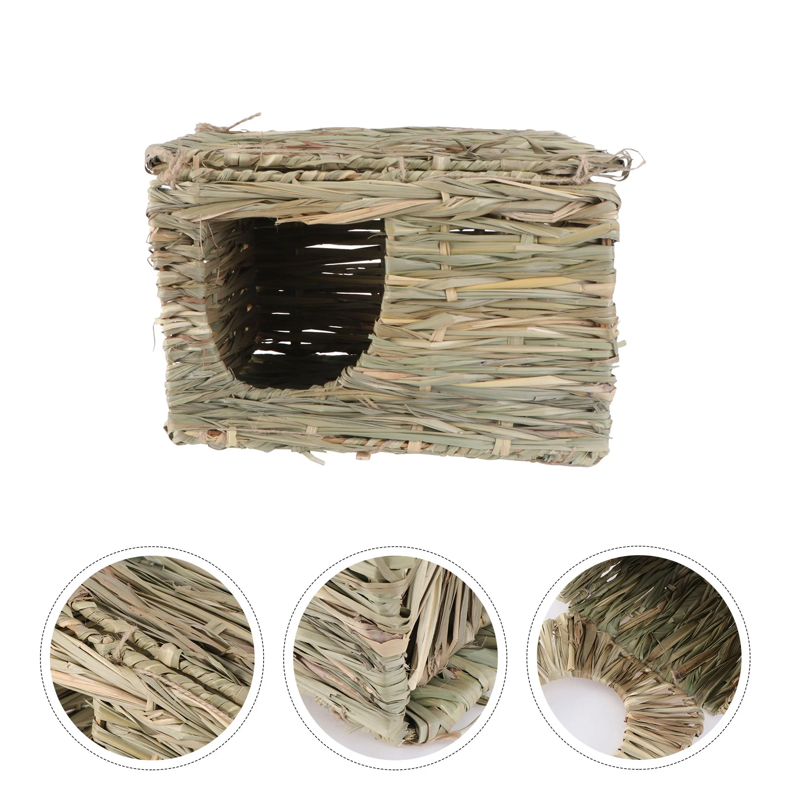 1 шт., плетеное соломенное гнездо для домашних животных 
1 шт., плетеное соломенное гнездо для домашних животных