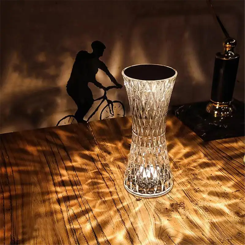 Crystal Lamp Touch Table Bedside Lamps Light Fixture Colors LED Atmosphere Room Decor Christmas Room Decoration Home Lights
Crystal Lamp Touch Table Bedside Lamps Light Fixture Colors LED Atmosphere Room Decor Christmas Room Decoration Home Lights