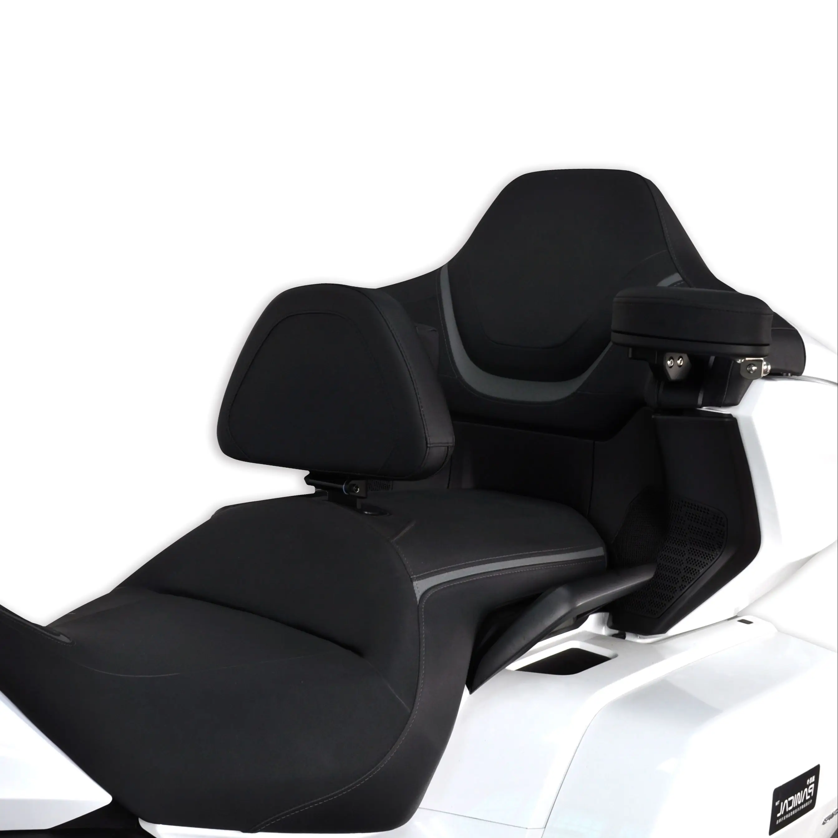 Panical Quick Release Driver Backrest Sissy Bar Pad For Honda Gold Wing GL1800 F6B Motorcycle 2018-2023 Nubuck Leather Case
Panical Quick Release Driver Backrest Sissy Bar Pad For Honda Gold Wing GL1800 F6B Motorcycle 2018-2023 Nubuck Leather Case