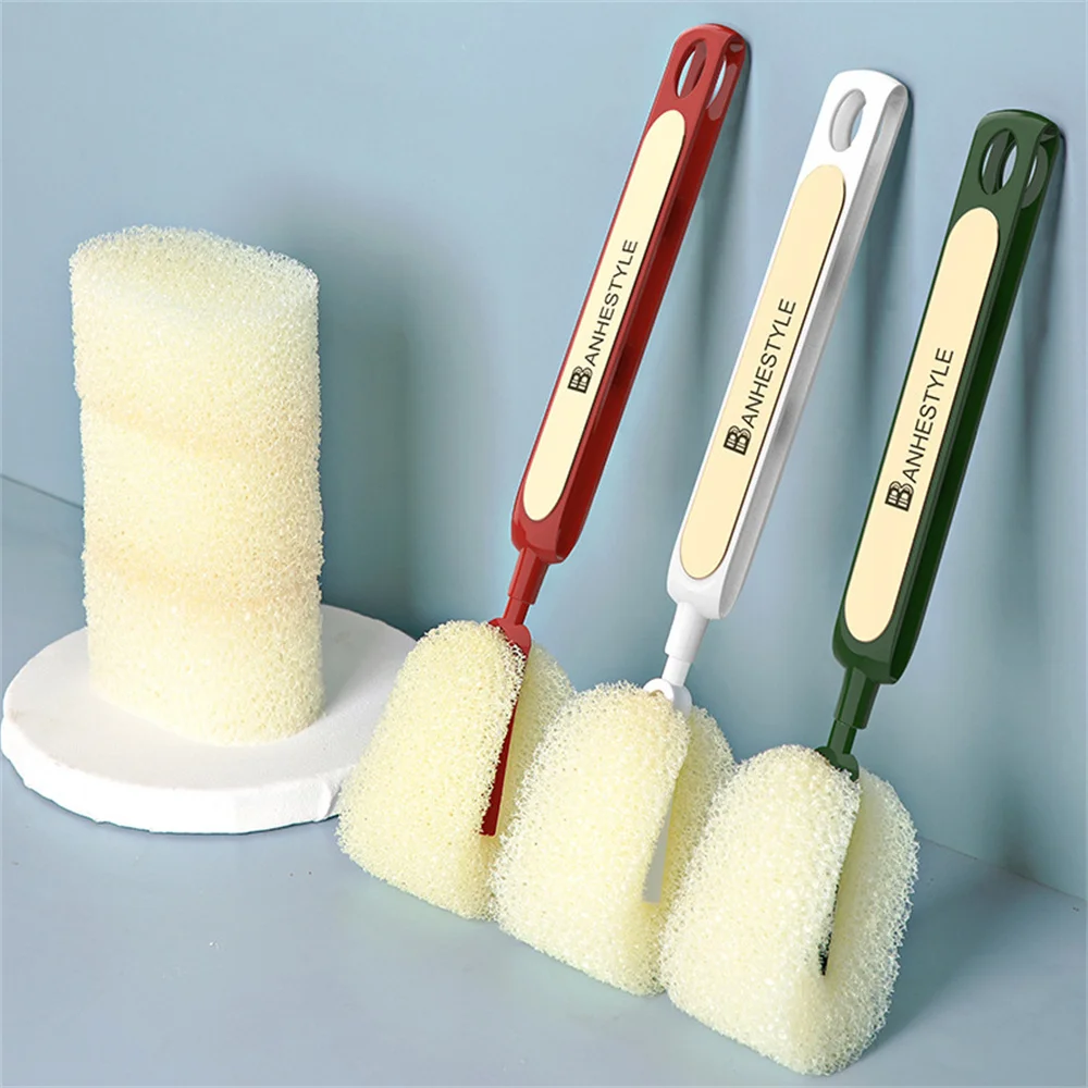 Removable And Replaceable Cleaning Brush 360 Degree Rotatable Brushing Exquisite And Durable Sponge Cup Brush Long Handle Tool
Removable And Replaceable Cleaning Brush 360 Degree Rotatable Brushing Exquisite And Durable Sponge Cup Brush Long Handle Tool