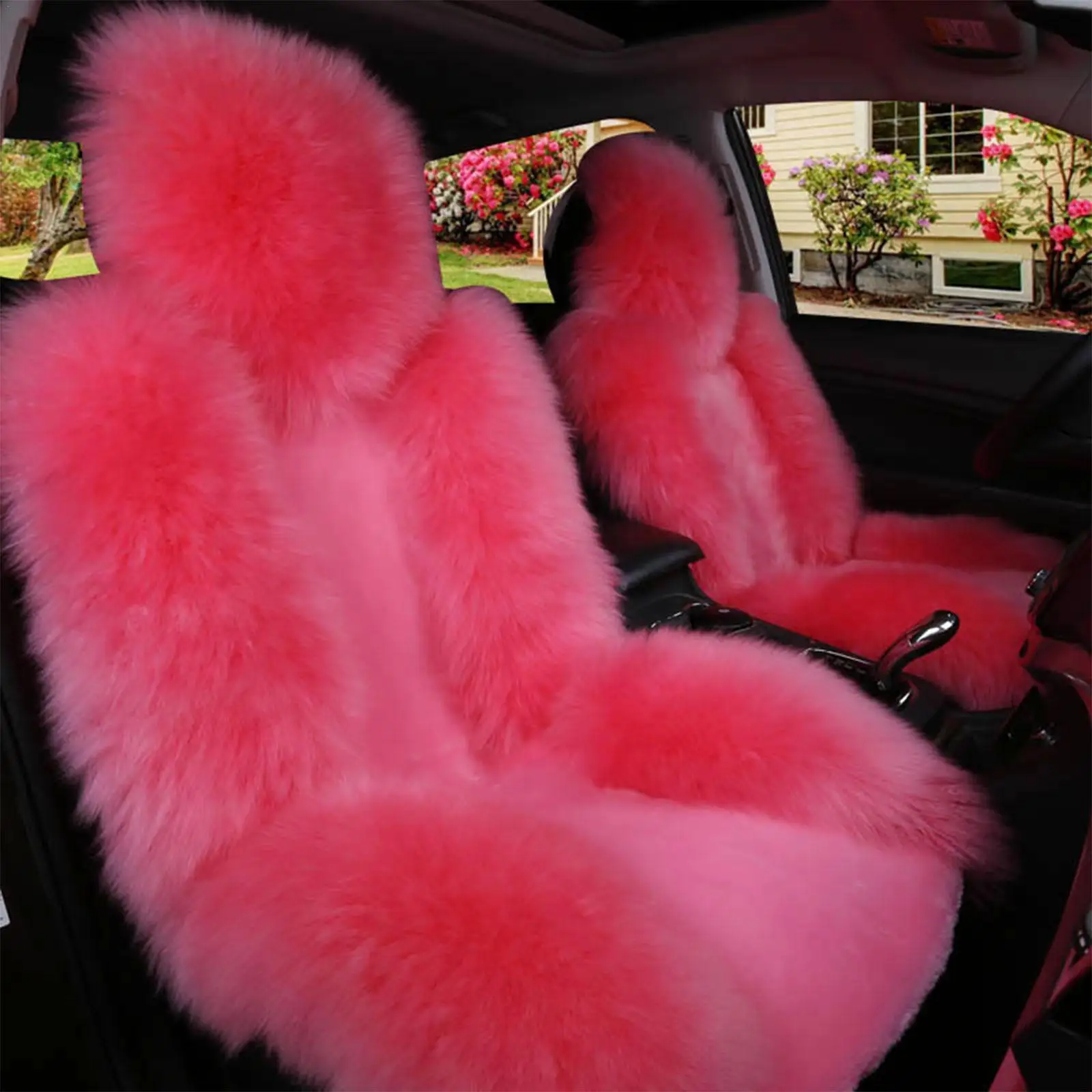 Universal Car Front Seat Covers Australian Wool Autumn Fur Warm Winter Auto Seat Accessories Cushion Interior A2Z2
Universal Car Front Seat Covers Australian Wool Autumn Fur Warm Winter Auto Seat Accessories Cushion Interior A2Z2