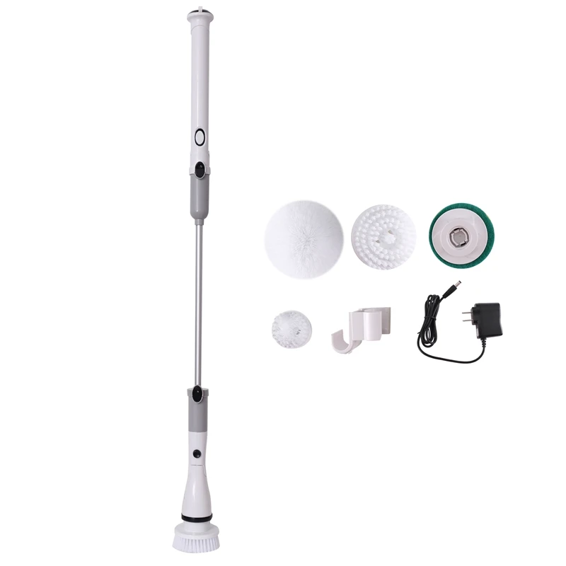 Multi-Brush Head Radio-Activated Cleaning Toilet Brush Rotating Mop Brush US Plug
Multi-Brush Head Radio-Activated Cleaning Toilet Brush Rotating Mop Brush US Plug
