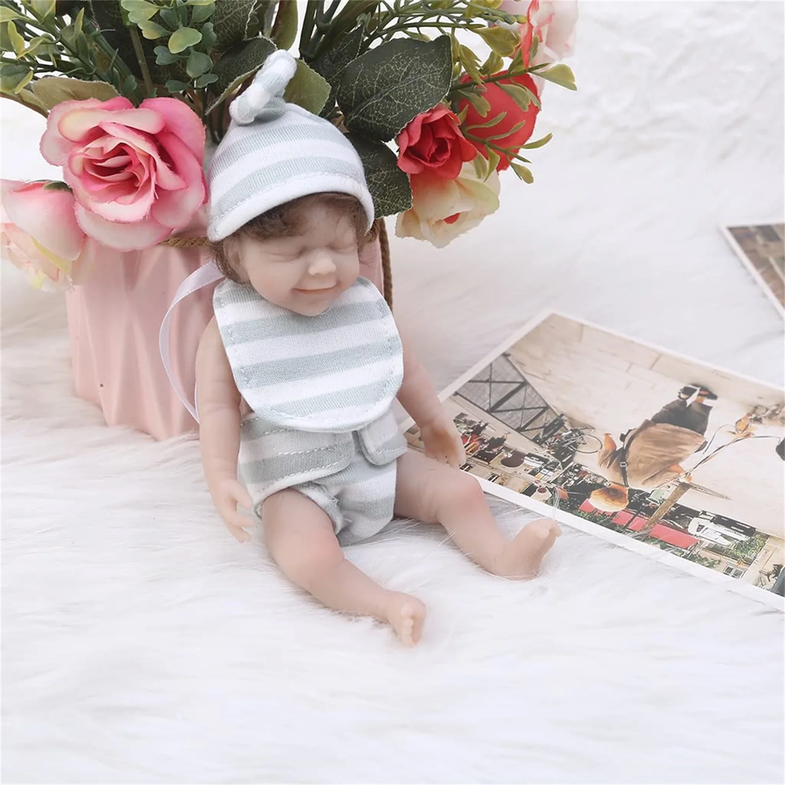 Reborn Baby Dolls 6 Inch Miniature Reborn Baby Dolls Newborn Reborn Baby Doll And Clothes Set With Clothes And Toy Accessories
Reborn Baby Dolls 6 Inch Miniature Reborn Baby Dolls Newborn Reborn Baby Doll And Clothes Set With Clothes And Toy Accessories