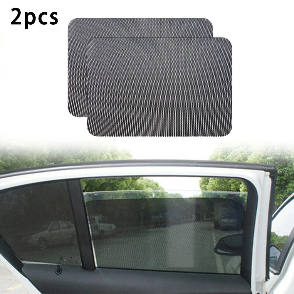 2pcs Car Window Shades Sun Cover Rear Side Kids Baby UV Protection Block Mesh Auto Rear Window Sun Shade Mesh
2pcs Car Window Shades Sun Cover Rear Side Kids Baby UV Protection Block Mesh Auto Rear Window Sun Shade Mesh