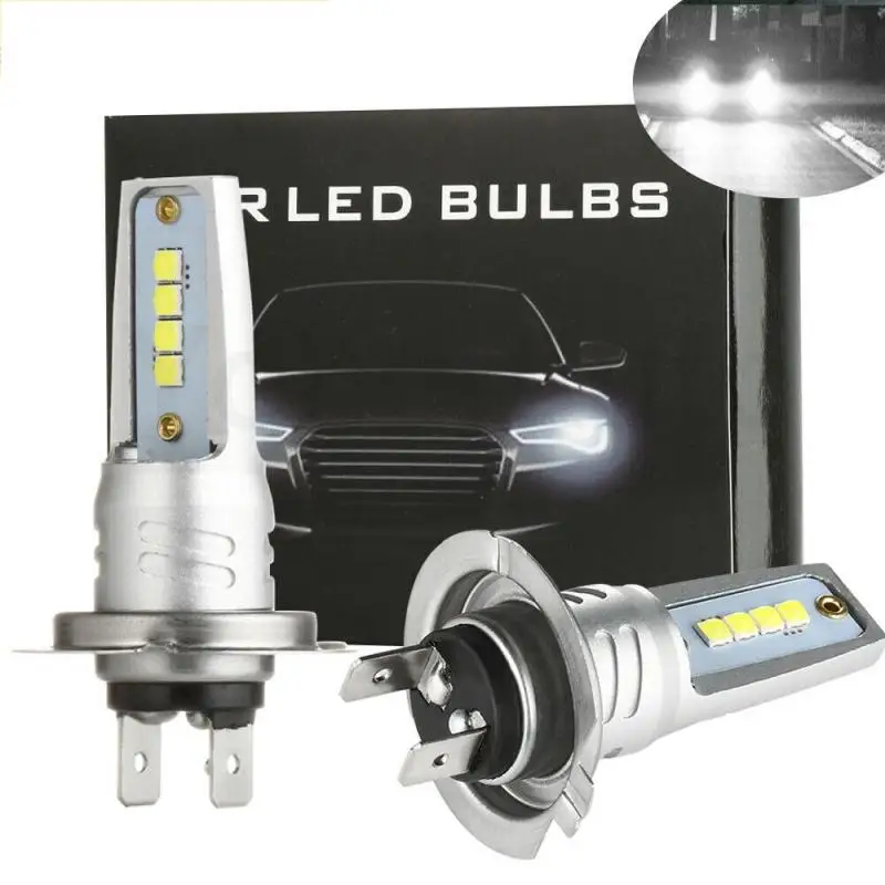 LED Fog Lamp 6500K White H7 LED 16W Car Fog Light Bulb DRL 2400LM car accessries 
LED Fog Lamp 6500K White H7 LED 16W Car Fog Light Bulb DRL 2400LM car accessries