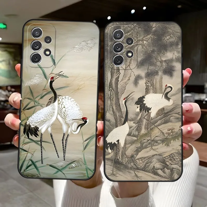 Grus Japonensis Art Phone Case Luxury Design For Samsung Galaxy S23 S21 S10 S30 S20 S22 S8 S9 Pro Plus Ultra Fe Covers
Grus Japonensis Art Phone Case Luxury Design For Samsung Galaxy S23 S21 S10 S30 S20 S22 S8 S9 Pro Plus Ultra Fe Covers