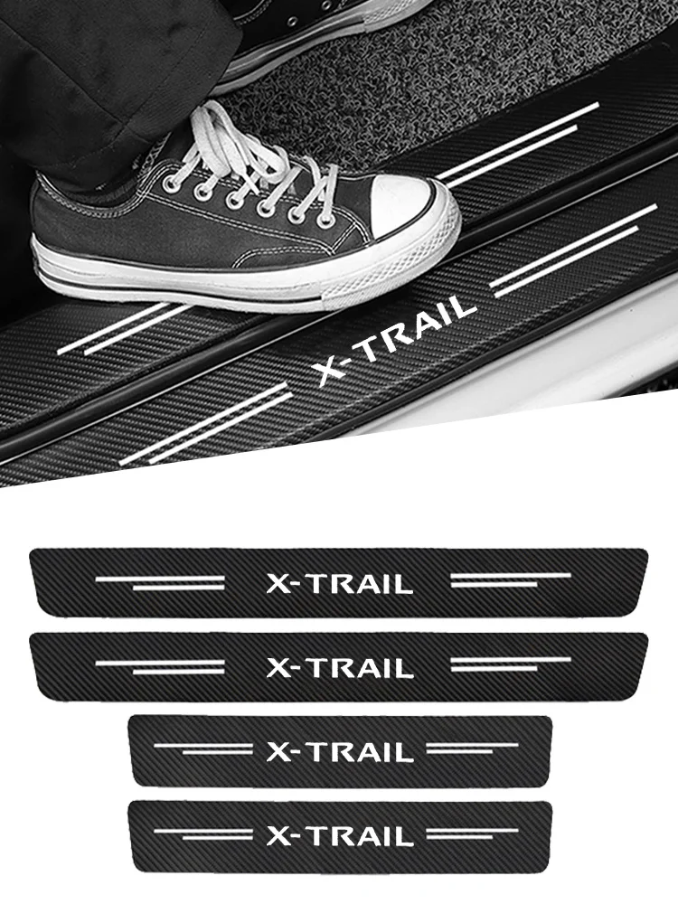 4pcs For Nissan Xtrail X Trail T30 T31 T32 Car Door Sill Threshold Stickers Carbon Fiber Auto Trunk Bumper Pedal Protector Pads
4pcs For Nissan Xtrail X Trail T30 T31 T32 Car Door Sill Threshold Stickers Carbon Fiber Auto Trunk Bumper Pedal Protector Pads