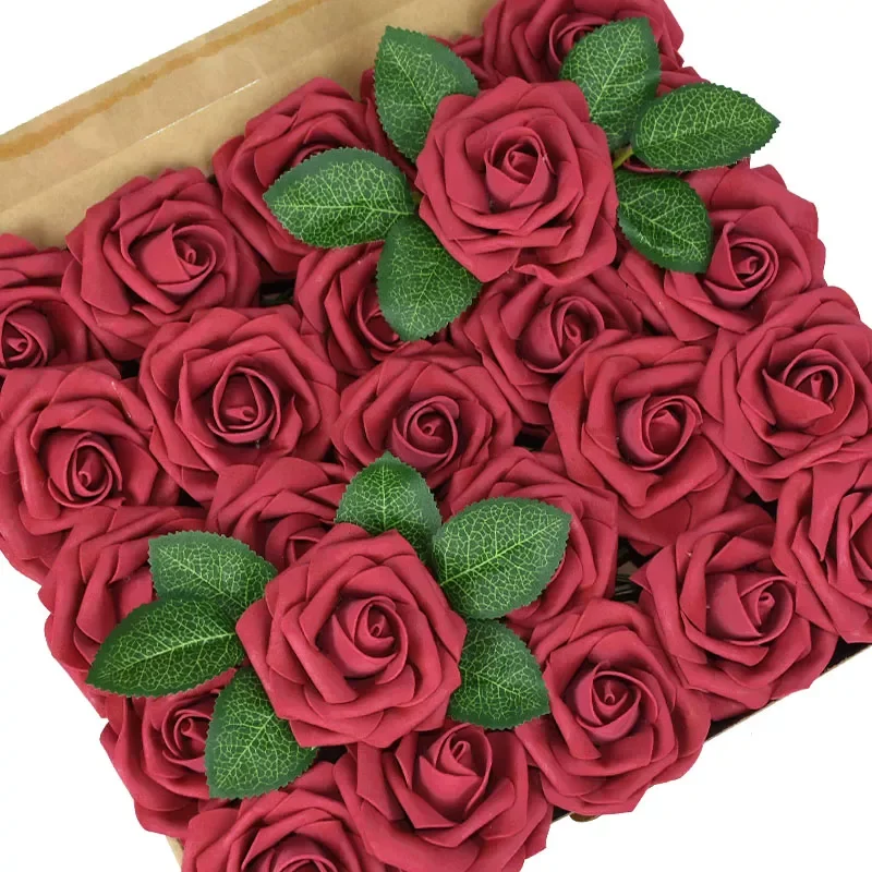 Artificial Rose Bouquet Faux Foam Flower Wedding Bridal Bouquet Event Celebration Centerpiece Birthday Baby Shower Decor
Artificial Rose Bouquet Faux Foam Flower Wedding Bridal Bouquet Event Celebration Centerpiece Birthday Baby Shower Decor