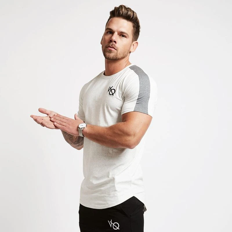 Men's New Sports Fitness Cotton Patchwork Printed Round Neck Short Sleeves Jogger Outdoor Running Training Sportswear T-Shirt
Men's New Sports Fitness Cotton Patchwork Printed Round Neck Short Sleeves Jogger Outdoor Running Training Sportswear T-Shirt