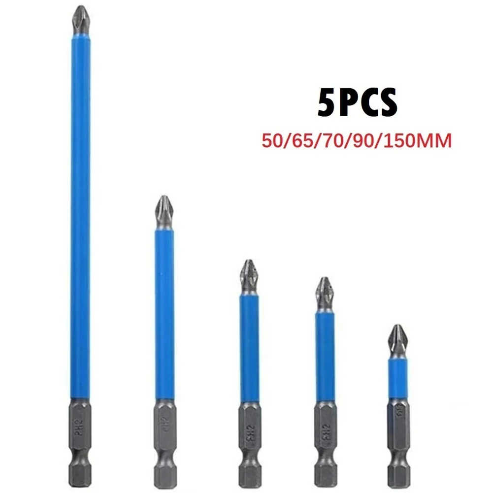 5Pcs/set Cross Magnetic Batch Head PH2 Anti Slip Drill Bits 1/4 Inch Hex Shank PH2 Screwdriver Bits 50/65/70/90/150mm Hand Tools
5Pcs/set Cross Magnetic Batch Head PH2 Anti Slip Drill Bits 1/4 Inch Hex Shank PH2 Screwdriver Bits 50/65/70/90/150mm Hand Tools