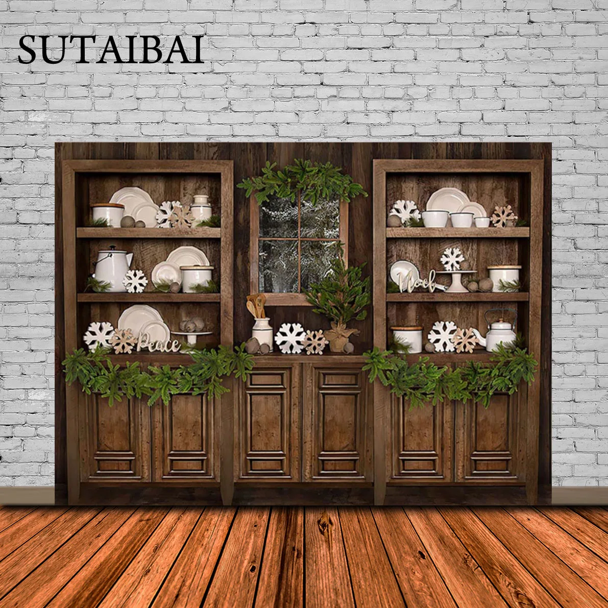 Kitchen Room Backdrop for Photography Winter Snow Christmas House Wood CupBoard Background for Kids Portrait Photocall Studio
Kitchen Room Backdrop for Photography Winter Snow Christmas House Wood CupBoard Background for Kids Portrait Photocall Studio