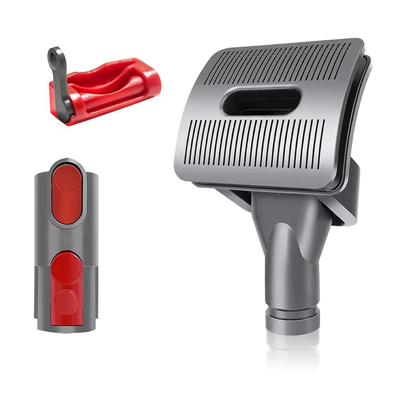 Groom Tool Dog Pet Brush Vacuum Attachment For Dyson V10 V11 V12 V15 V8 V7 With Quick Release Converter Adapter
Groom Tool Dog Pet Brush Vacuum Attachment For Dyson V10 V11 V12 V15 V8 V7 With Quick Release Converter Adapter