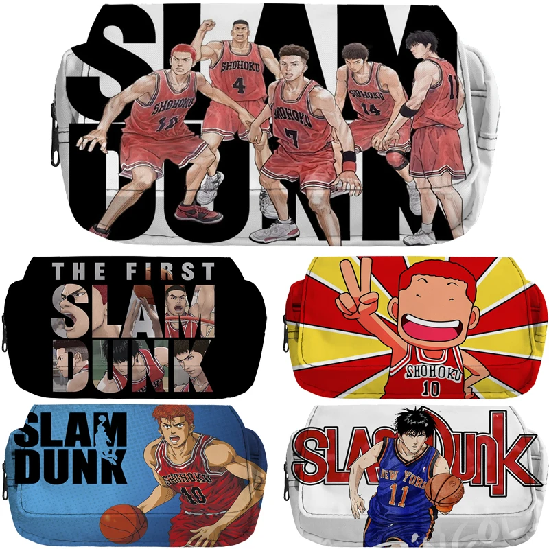 Карандаш в стиле аниме Slam Dunk Shohoku, Женский органайзер для косметики, шкатулка для карандашей Sakuragi Hanamichi, детский контейнер для хранения на молнии
Карандаш в стиле аниме Slam Dunk Shohoku, Женский органайзер для косметики, шкатулка для карандашей Sakuragi Hanamichi, детский контейнер для хранения на молнии