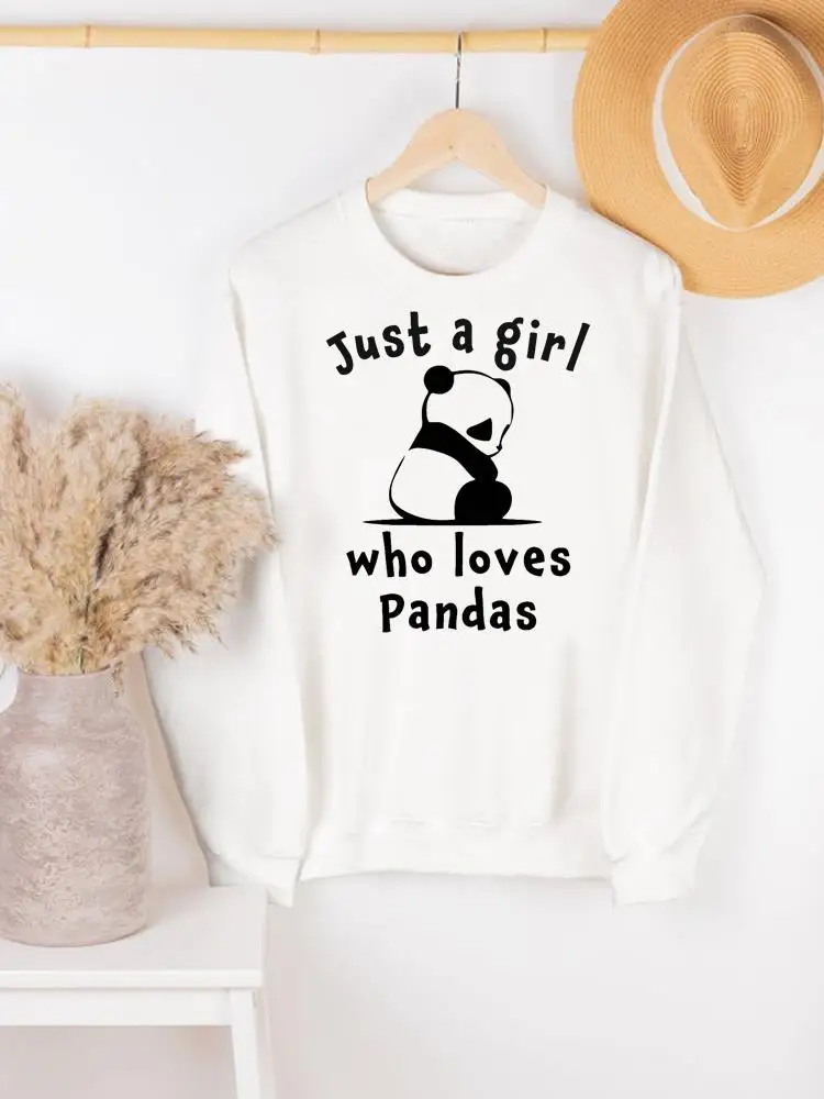 Clothing Ladies Panda Love Sweet Animal Woman Autumn Spring Print Female Pullovers Women Hoodies Casual Graphic Sweatshirts
Clothing Ladies Panda Love Sweet Animal Woman Autumn Spring Print Female Pullovers Women Hoodies Casual Graphic Sweatshirts