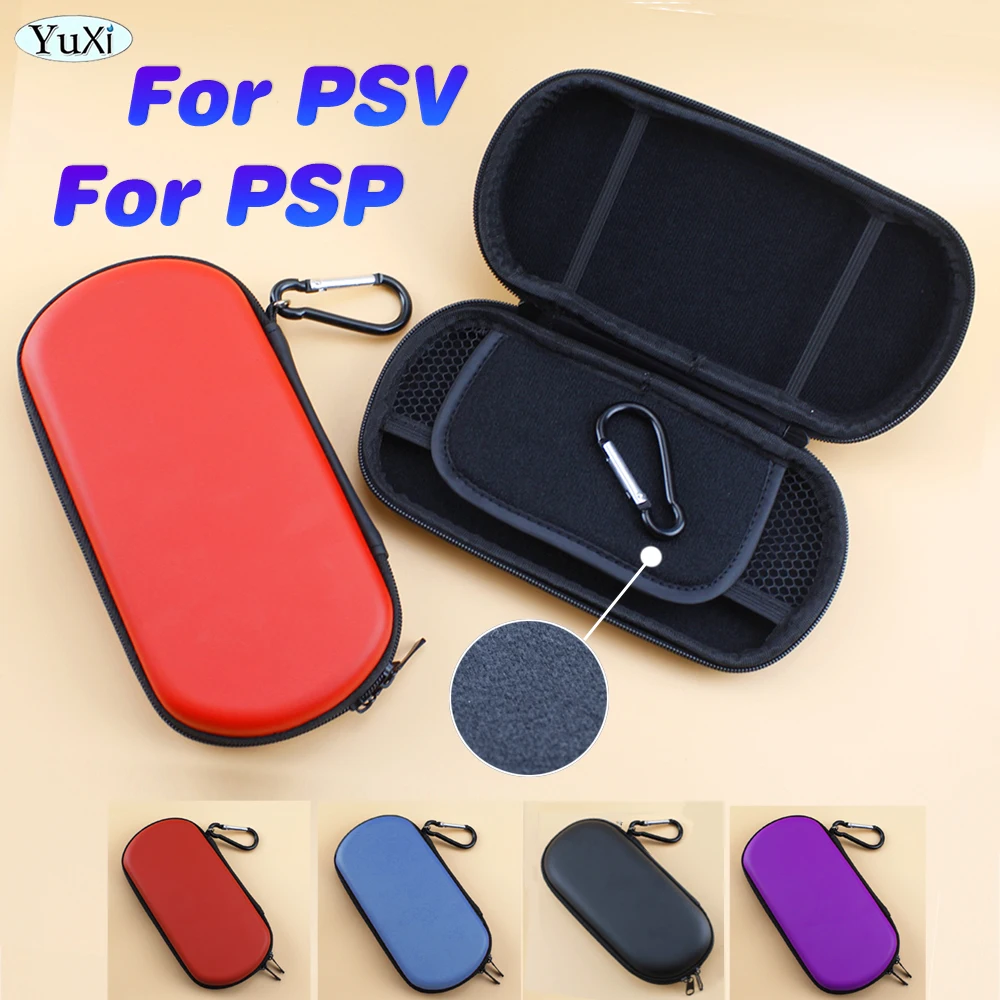 

1 Pcs Protective Hard Carrying Case Cover For PSP/PSV Shockproof Pouch Portable Travel Organizer Bag Box For Sony PS Vita