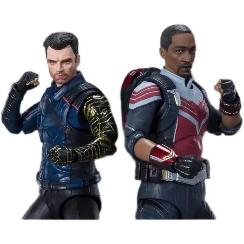 BANDAI S.H. Фигуртс Сокол Бакки Барнс Зимний Солдат Капитан Америка аниме фигурки модели коллекционные экшн-игрушки
BANDAI S.H. Фигуртс Сокол Бакки Барнс Зимний Солдат Капитан Америка аниме фигурки модели коллекционные экшн-игрушки