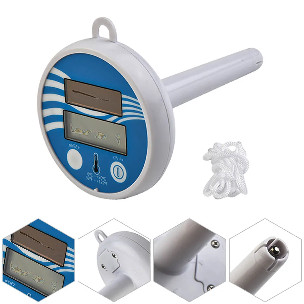 Thermometer Pool Thermometer Floating Floating Digital Pool Outdoor Pool Pool Thermometer Rainproof Solar Powered
Thermometer Pool Thermometer Floating Floating Digital Pool Outdoor Pool Pool Thermometer Rainproof Solar Powered