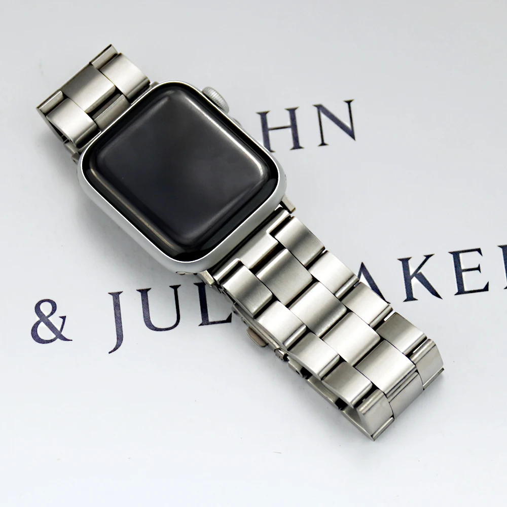 Браслет из нержавеющей стали для Apple Watch Band 7 6 5 4 3 SE, ручная регулировка длины ремешка 45/41 мм 44/40 42/38 для iWatch
Браслет из нержавеющей стали для Apple Watch Band 7 6 5 4 3 SE, ручная регулировка длины ремешка 45/41 мм 44/40 42/38 для iWatch