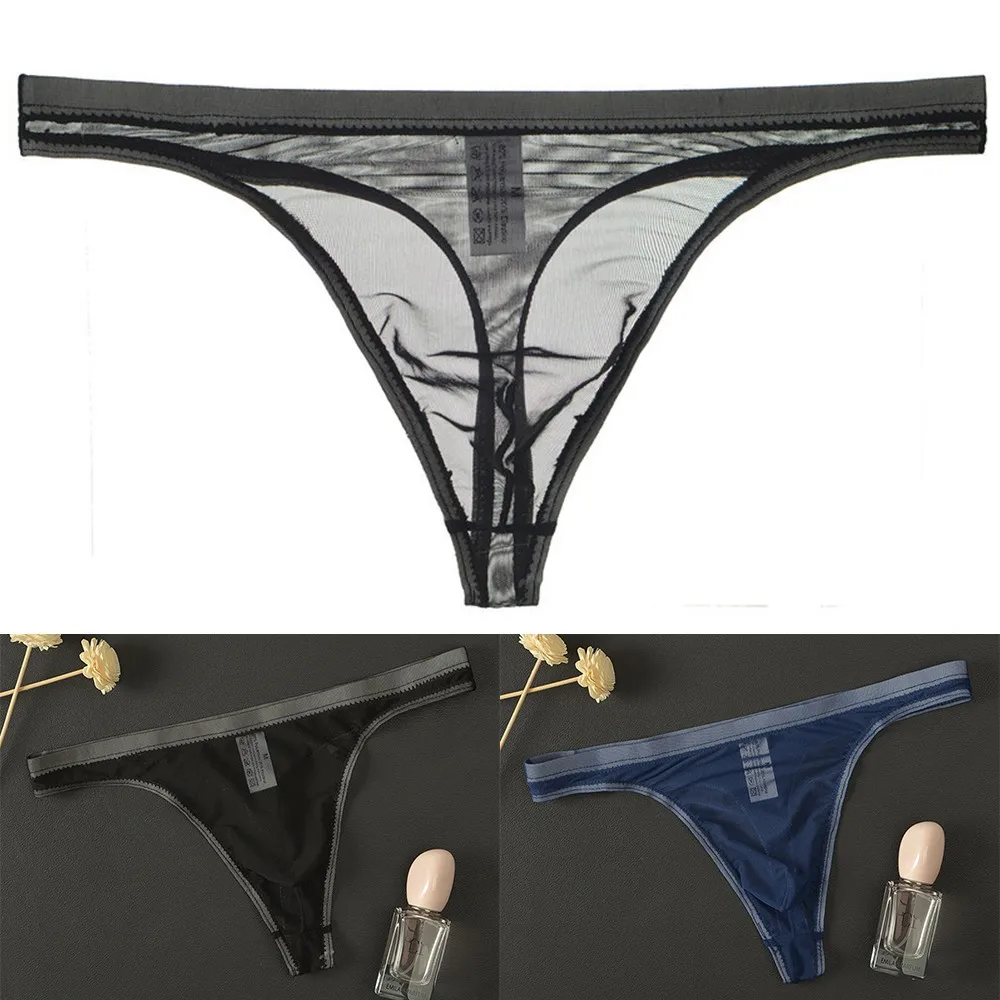Mens Ultra-thin T-Back Underwear Sexy Sheer Mesh Smooth Ice Silk Micro Thongs Size M-XXL See Through Underpant Transparent Pants
Mens Ultra-thin T-Back Underwear Sexy Sheer Mesh Smooth Ice Silk Micro Thongs Size M-XXL See Through Underpant Transparent Pants