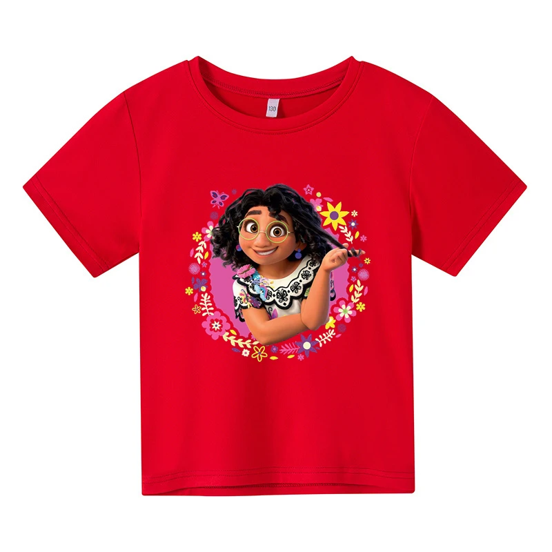 Disney Encanto Mirabel Isabella Girls Harajuku T-Shirt Kids Baby Fashion Casual Short Sleeve Boys Tees Tops Streetwear Clothing
Disney Encanto Mirabel Isabella Girls Harajuku T-Shirt Kids Baby Fashion Casual Short Sleeve Boys Tees Tops Streetwear Clothing